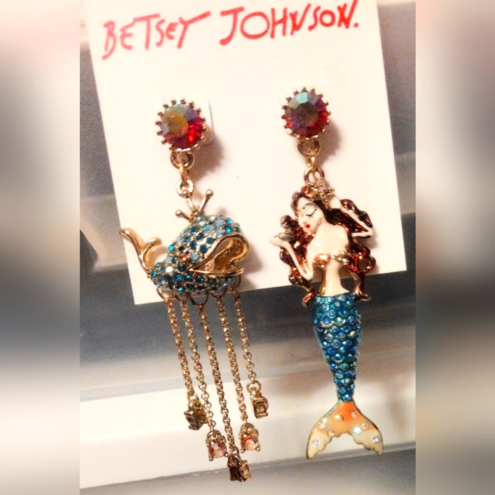 Betsy Johnson earrings